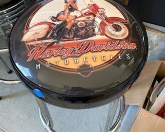 14 HarleyDavidson Stool