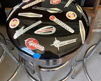Harley Davidson Stool