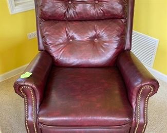 31 Leather Recliner