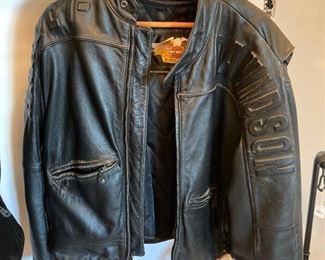 Harley Davidson Leather Jacket - Size XL
