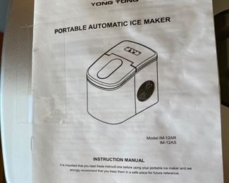 Portable ice Maker