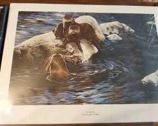 wildlife print signed/ numbered