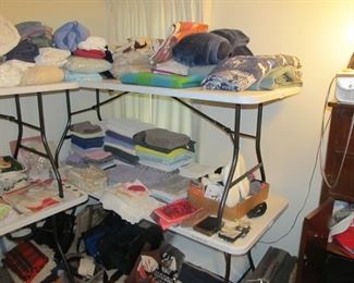 Lots of lovely linens!