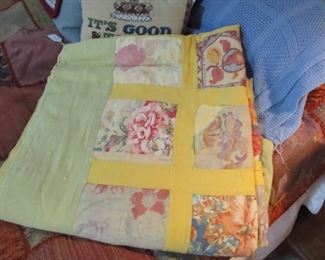 Antique quilt - needs some love.