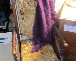 Eastlake Victorian rocking chair