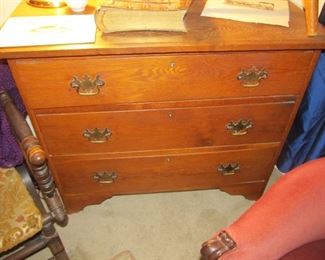 Antique dresser.
