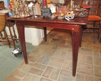 A beautiful antique dining table