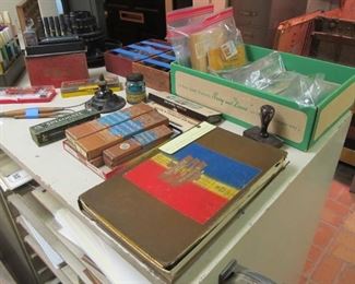 Antique drafting & graphic design tools & pencils dating to the 1930s. Including the ones that designed the San Antonio Riverwalk.