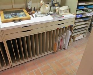 PRESALE ITEM - $465    Countertop w/ verticle& drawer storage.