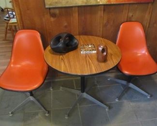 Mid-century modern HERMAN MILLER 3pc set.  