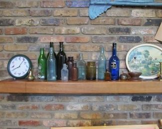 Antique bottles