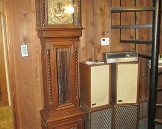 1893 German Grandfather clock - "let's talk clocks!  PRESALE ITEM  $4500