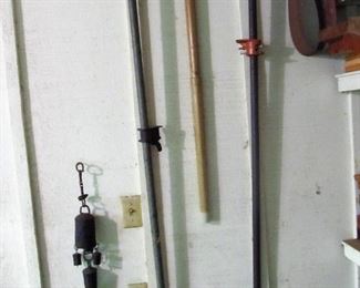 Antique tool shed - lots of antique & vintage tools.  lots of hammers, planes, chisels, files, saws, nails, screws, screwdrivers, pliers, bit sets, antique toolboxes, & more.