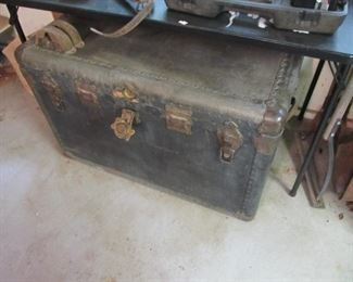Antique tool shed - lots of antique & vintage tools.  lots of hammers, planes, chisels, files, saws, nails, screws, screwdrivers, pliers, bit sets, antique toolboxes, & more.