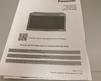 Panasonic 1100W microwave 