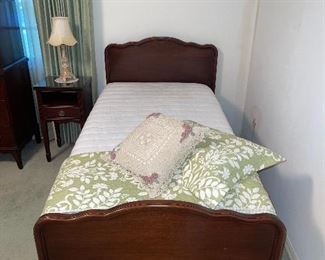 SOLD White Furniture Company, Twin bed pair 