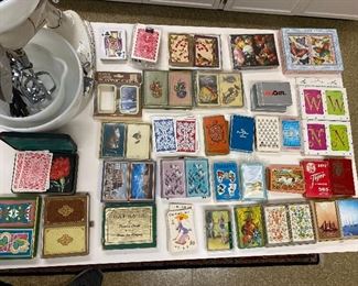 Vintage playing cards 