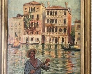 Original Painting of Venice 