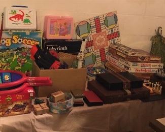 Toys and games (some vintage)