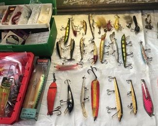 Fishing lures.