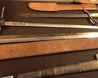 Swords - some vintage.