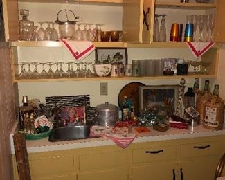 Vintage Bar Ware Galore