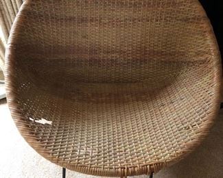 Vintage rattan chair 