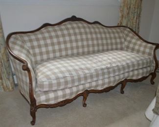 Vintage 1940's French Provincial Sofa 
