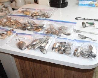 Silver Plate Flatware