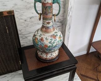 Antique Japanese  Kutani vase