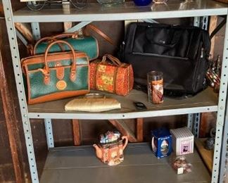 Curio cabinet treasures, figurines, and collectibles