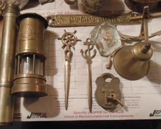 BRASS SHIP ITEMS