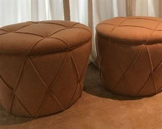 Pair Lily Jack Ottomans
24” x 15” x 17”h
Was $450 pair
Now $200  pair 