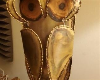 Vintage Owl Sculpture