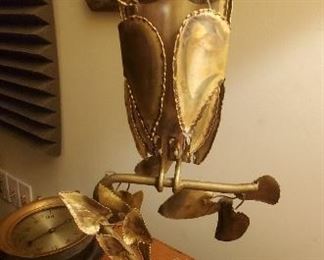 Vintage Owl Sculpture