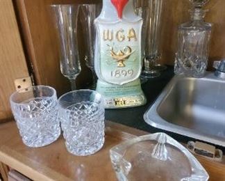 Vintage Jim Beam Gold Tournament Decanter