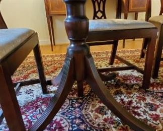 Baker Dining Table and Chairs