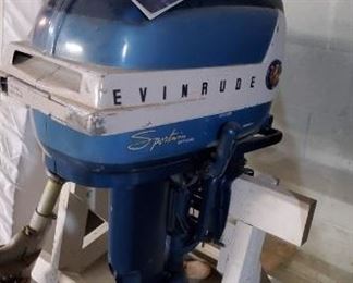 Vintage Evinrude Boat Motor