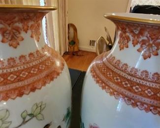 Chinese Famille Rose Vase (1912-1949) pair available