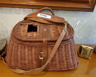 Vintage Fishing Creel