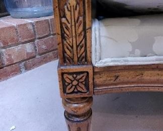 Vintage Chair with carved detailing