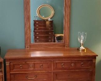Vintage Thomasville Dresser and Mirror
