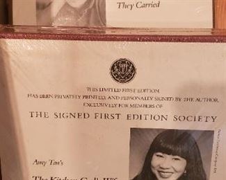 Amy Tan signed book