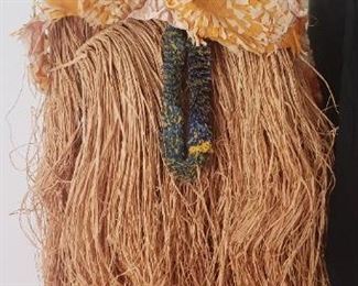 vintage 1950s hula costume with bra