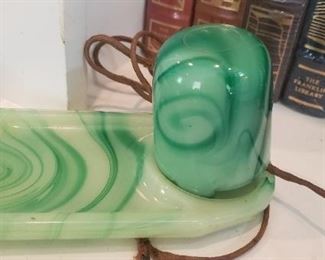 vintage 1930s Vidrio electric Agate cigarette lighter