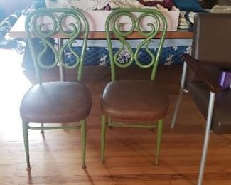 mid century Cal Style chairs