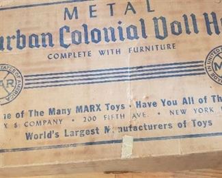 Marx Doll House in original box