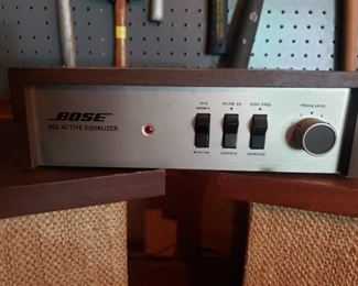 Bose Equalizer and Bose 901 Speakers