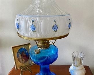 Aladdin lamp Lincoln drape