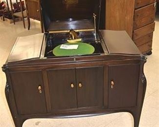 Antique Victorian Victrola VV-300 Phonograph Talking Machine Record Player